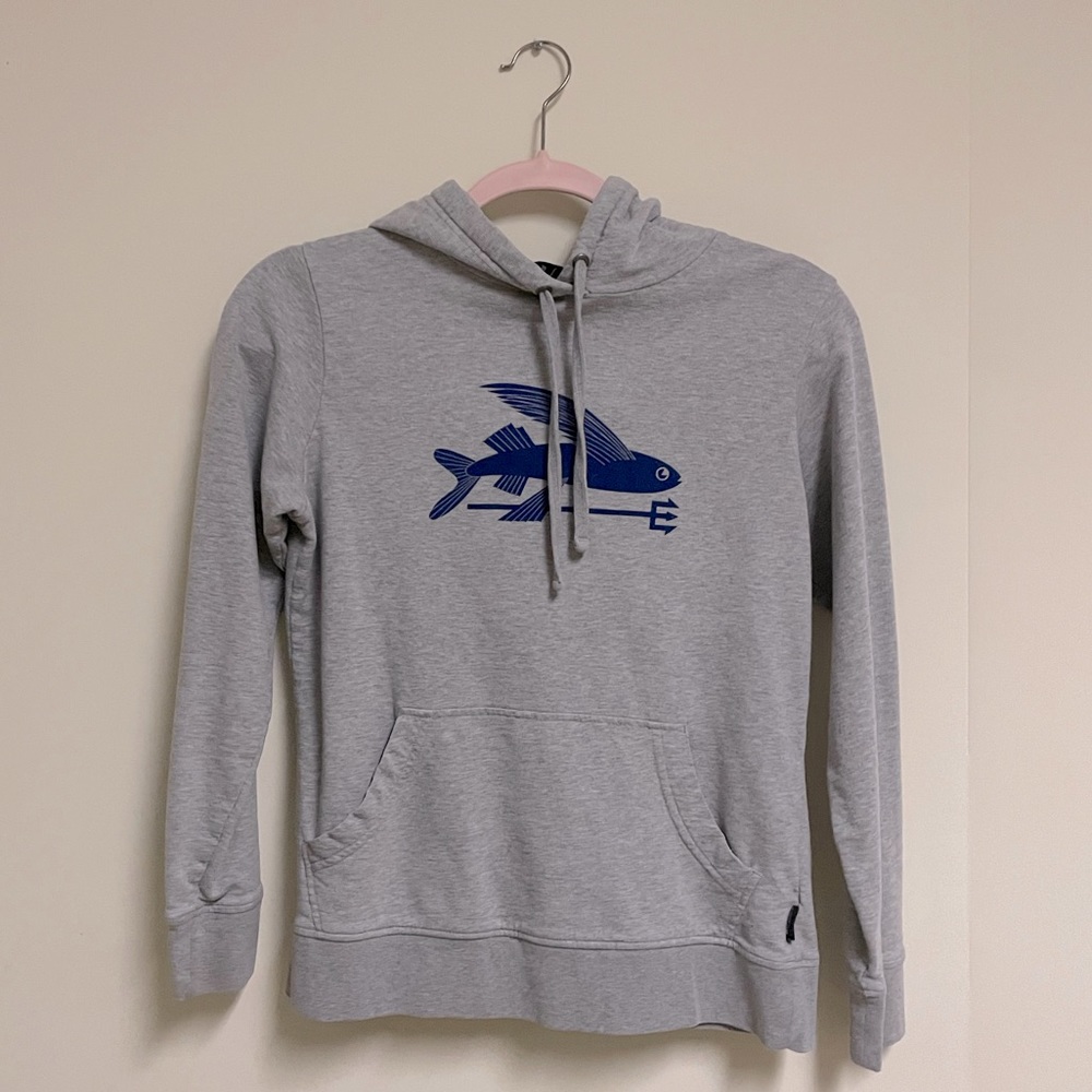 Patagonia Flying Fish Lightweight Pullover Hoodie XS